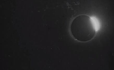 Hallan la primera filmación de un eclipse solar