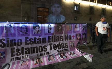 Con proyecciones de su rostro, exigen justicia para Diana, víctima de feminicidio
