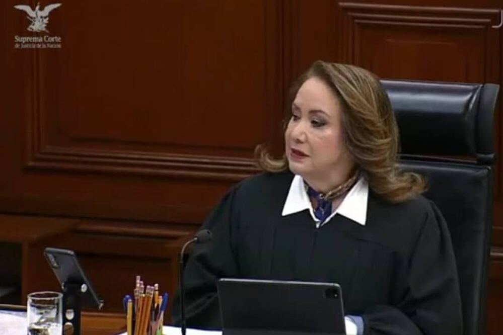La ministra de la Suprema Corte de Justicia de la Nación, Yasmín Esquivel Mossa. Foto: Especial