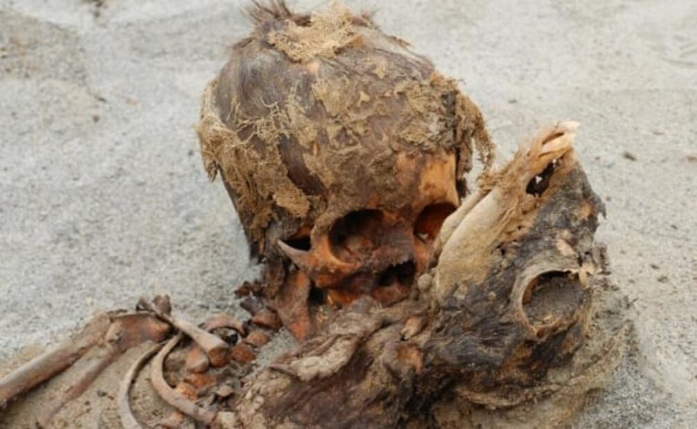 Hallan sacrificio masivo de niños de la época precolombina