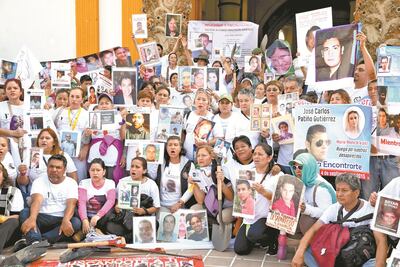 Denunciaron la desaparición de más de 80 mil personas en México, entre 2006 y 2020: Encinas