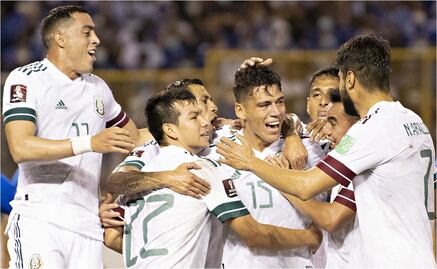 México se impone a El Salvador y a la hostilidad del Cuscatlán