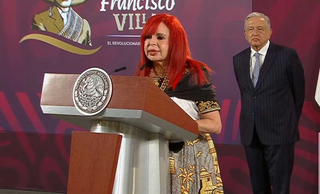 La gobernadora afirmó que los hijos del mandatario fueron educados con valores y principios. Foto: Diego Simón Sánchez / EL UNIVERSAL