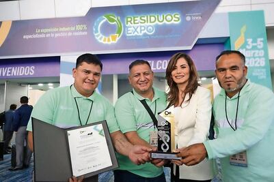 Reciben premio por Gestión de Residuos