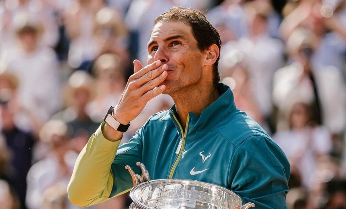 Rafa Nadal en Roland-Garros - Foto: Instagram