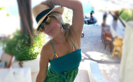Fey presume abdomen en bikini 