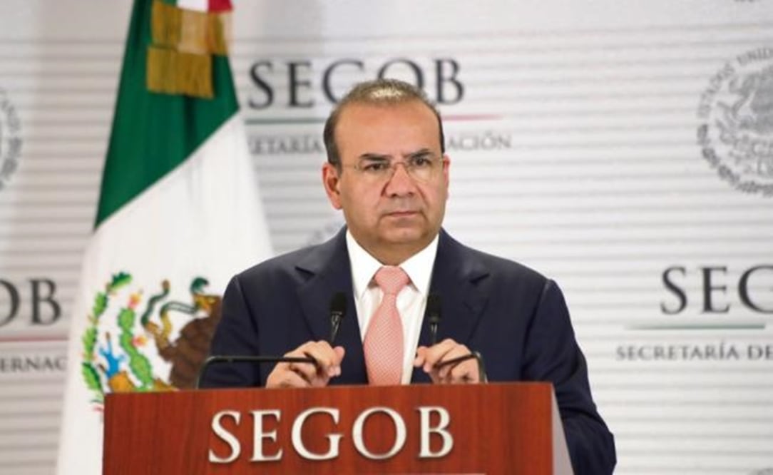 Minister of the Interior, Alfonso Navarette Prida – Photo:Iván Stephenes/EL UNIVERSAL