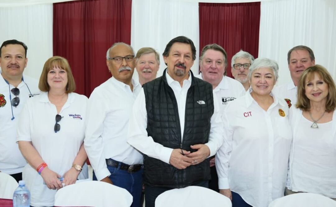 Primera asamblea nacional de la Confederación Internacional de Trabajadores (Tomada de Twitter @NapoleonGomezUr)