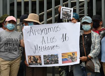 Menores desaparecidos en Ecuador fueron asesinados, torturados y calcinados; dictan prisión preventiva contra 16 militares implicados