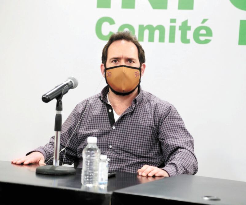 Andreu Comas García explicó que el paciente dio positivo a la mutación E484K. ESPECIAL