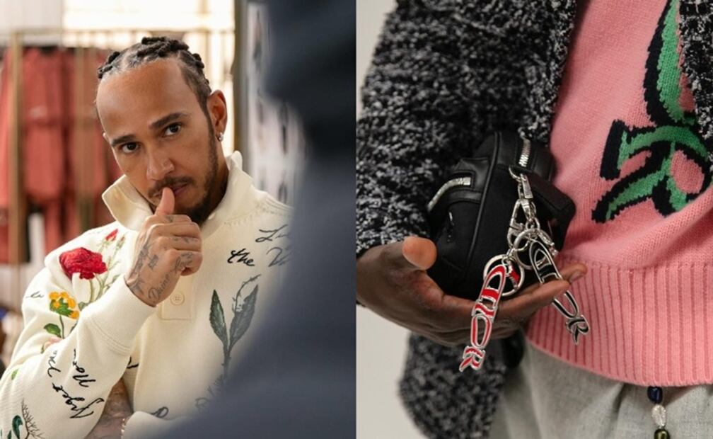 Foto: Instagram @lewishamilton @dior (Alfredo Piola)