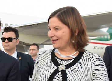 ¿Presenta AMLO a Pompeo a su embajadora en EU?