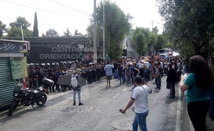 Manifestantes bloquean Calzada de Tlalpan; acusan falta de boletas electorales