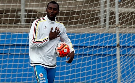 Jackson, baja de Colombia ante Argentina