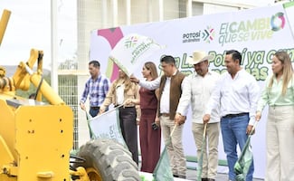 Rehabilitan unidad deportiva y alumbrado en Ahualulco, San Luis Potosí