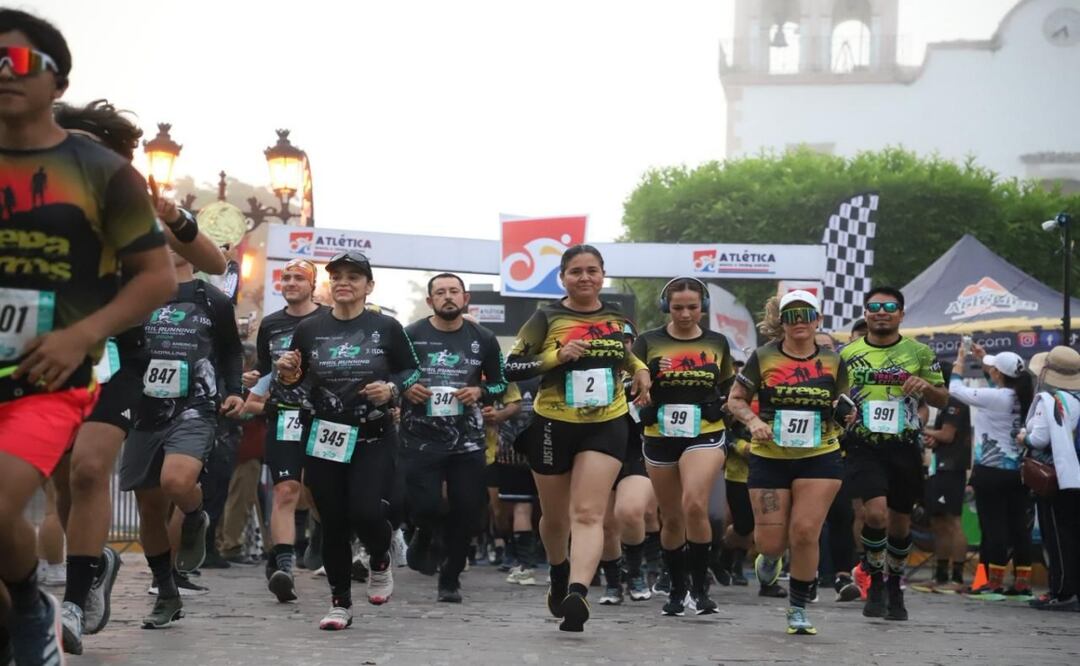 Fortalece Gobierno de Sinaloa el turismo deportivo; Trail Running Cosalá 2025 reúne a 600 corredores. Foto: Especial
