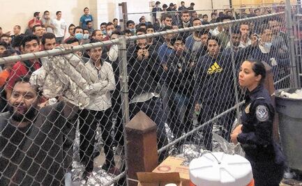 Suman 356 casos de Covid-19 en centro de detención de migrantes en EU