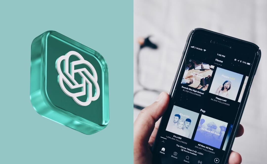 Así puedes usar ChatGPT para crear playlists en Spotify. Imagen: Unsplash