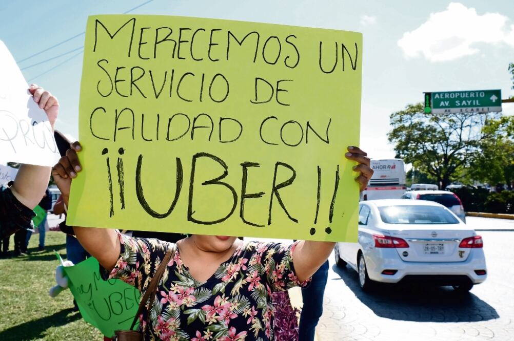 La consulta para permitir Uber o no se centró en Cancún, cuando el tema es de alcance estatal, según la ex diputada Marybel Villegas. (FOTOS: ARCHIVO EL UNIVERSAL)