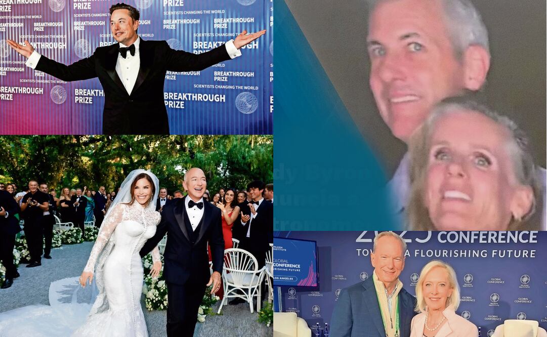 Elon Musk
Jeff Bezos y Lauren Sánchez
Andy Byron y Kristin Cabot
Eric Schmidt
Fotos: AFP e Instagram