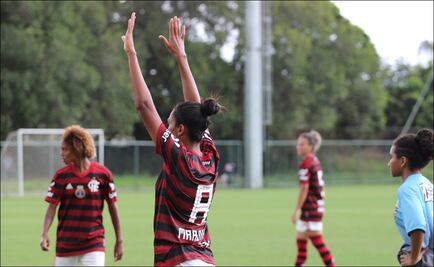Flamengo femenil propina goliza histórica en Brasil