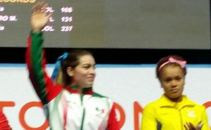 Bronce para México en halterofilia femenil