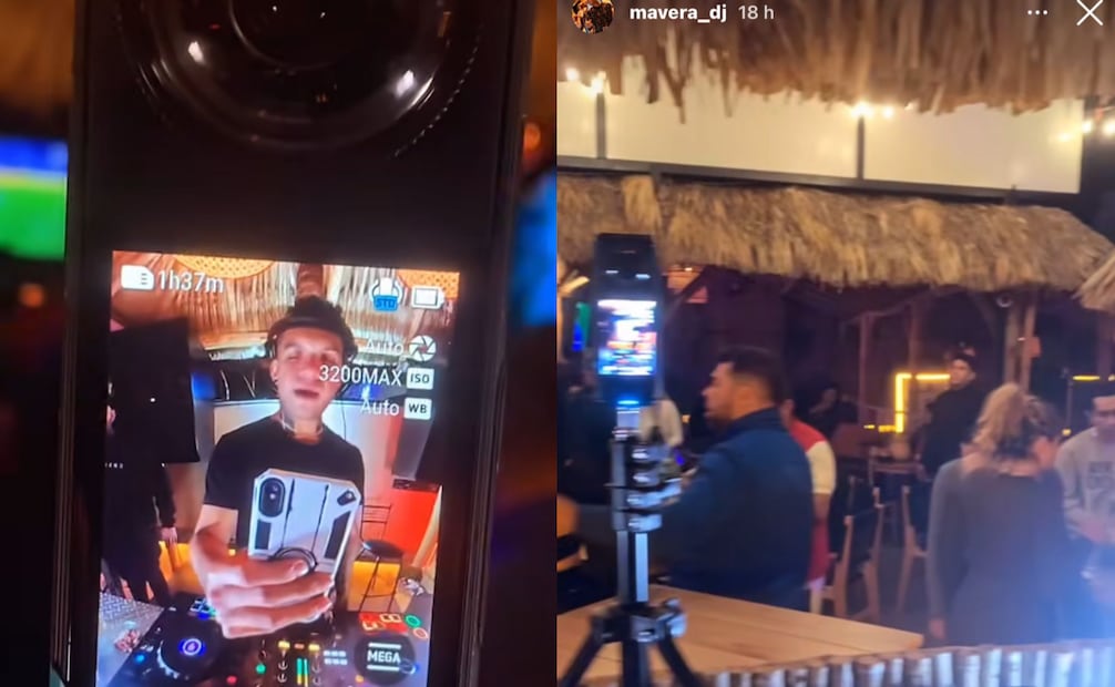 Así se disfrutaba la noche en "Los Cantaritos". Foto: Captura de video