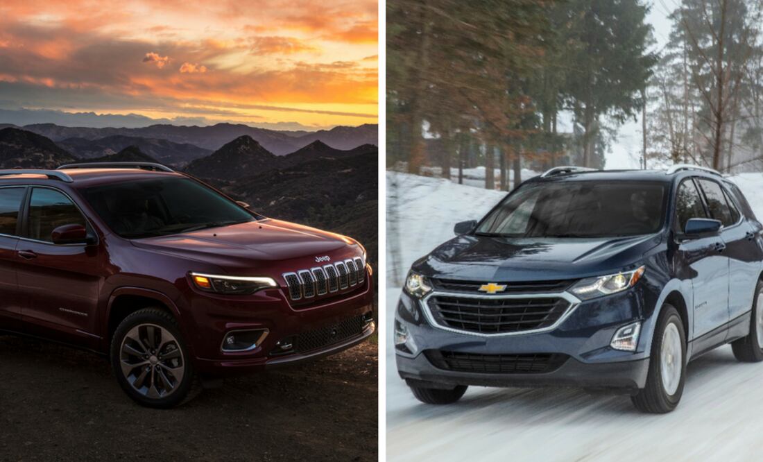 Cherokee 2019 vs Equinox 2018