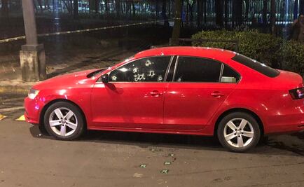 Balacera deja un muerto y un herido en Paseo de la Reforma