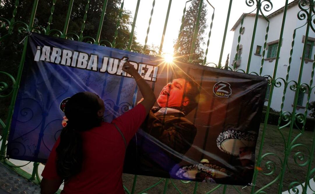 Por la tarde, las cenizas del músico llegarán al estado norteño y luego se realizará una misa. FOTO: José Luis González/REUTERS.
