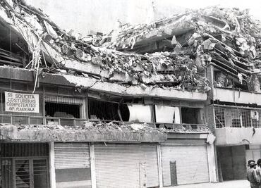 El amor que sobrevivió al sismo de 1985