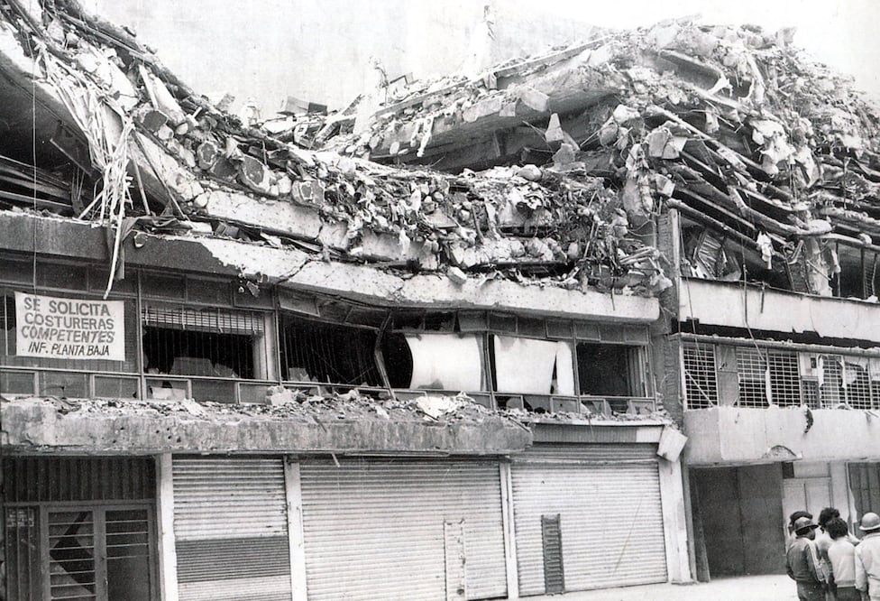 El amor que sobrevivió al sismo de 1985