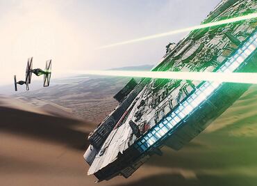 Aquí y en China, Star Wars es la más vista