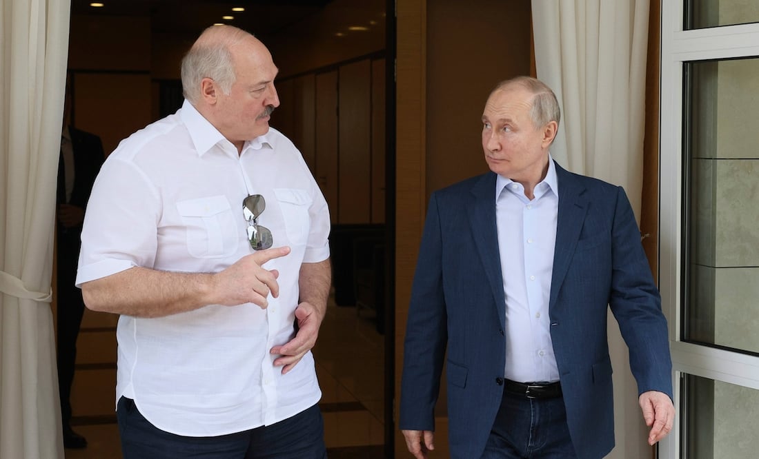 Lukashenko aseguró que la parte norcoreana tiene "un gran interés" en Rusia, y consideró que habrá también trabajo allí para Bielorrusia. Foto: AP