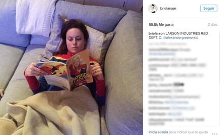 Brie Larson ya se prepara para ser "Captain Marvel"