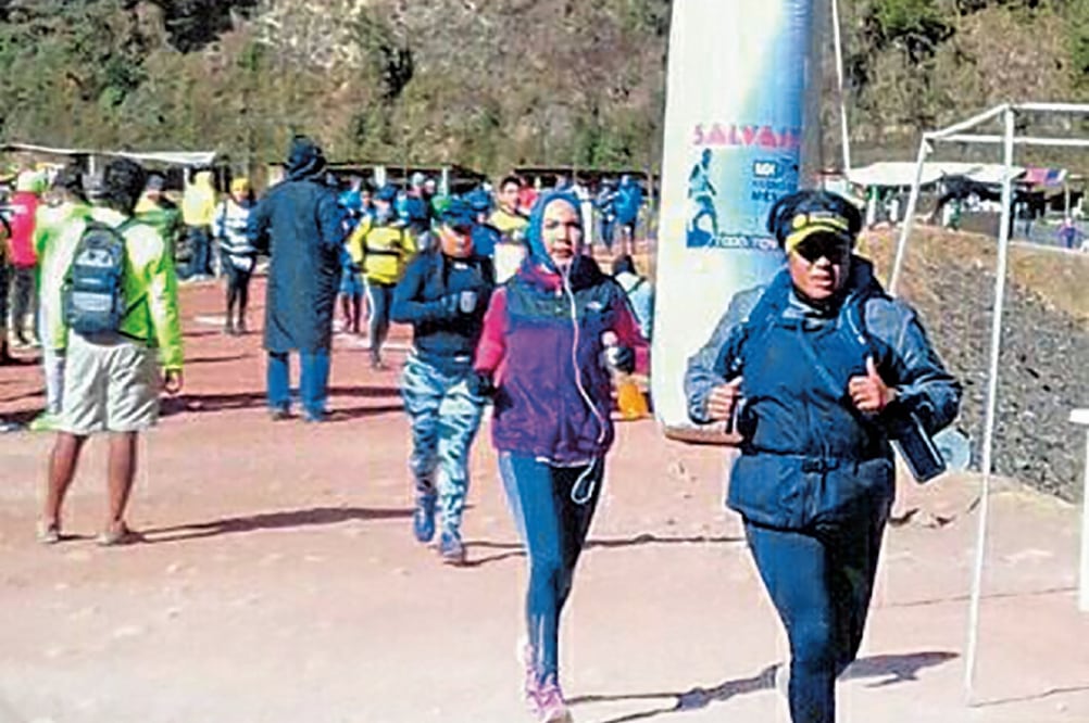 Claudia Vega es asidua participante a campo traviesa. (FACEBOOK)