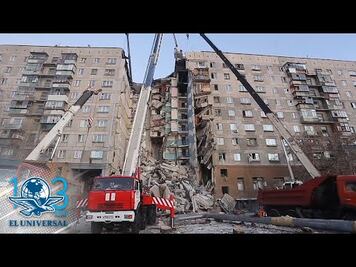  Explosión de gas en edificio de Rusia deja cuatro muertos