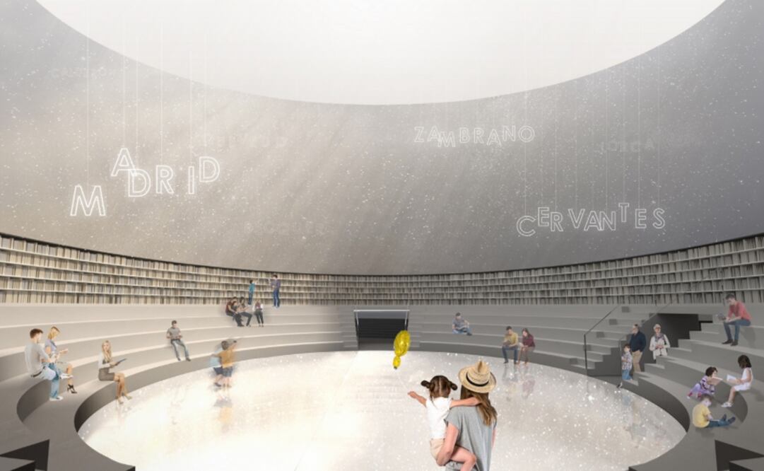 Render del Pabellón de Madrid, Invitada de Honor de la FIL Guadalajara 2017. Así lucirá la obra enmendada al arquitecto Alberto Campos Baeza. Foto: Flickr / FIL Guadalajara