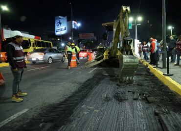 Avanza la repavimentación en Constituyentes y Reforma como parte del programa “Cualli Ohtli”