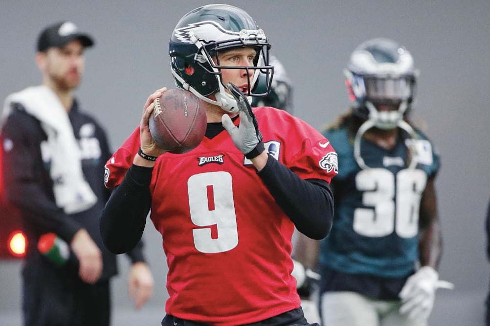 Nick lloró al decir que esto es lo mejor que le ha pasado. (MATT ROURKE. AP)