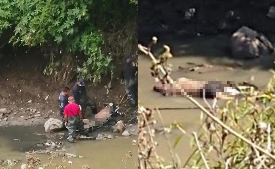 Al parecer fallecieron baleados entre las aguas negras del Emisor Poniente, a una distancia de casi un kilómetro entre ambos cuerpos / Especial