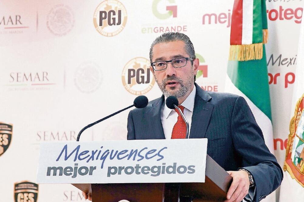 Trabajo conjunto. El fiscal Alejandro Gómez Sánchez afirmó que mantienen coordinación con la Semar y Sedena para inhibir la delincuencia. (ARCHIVO EL UNIVERSAL)