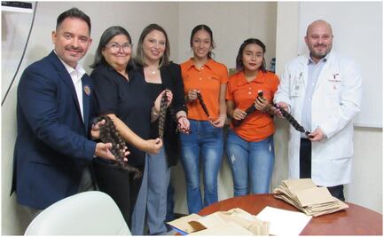 Estudiantes de Tamaulipas impulsan campaña para hacer pelucas oncológicas y ayudar a niñas y mujeres con cáncer