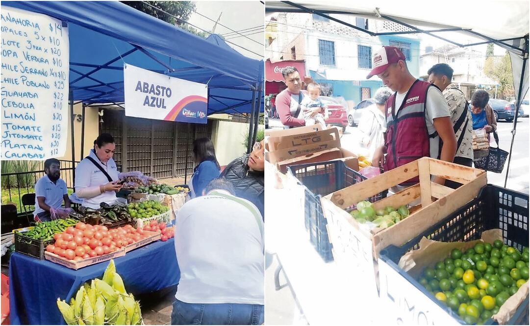 El denominado abasto popular afecta a miles de comerciantes, señaló el vocero de mercados públicos. Fotos: Especial