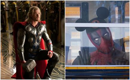 Thor le da bienvenida a Deadpool
