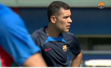 Rafa Márquez vive su primer entrenamiento como DT del Barcelona B