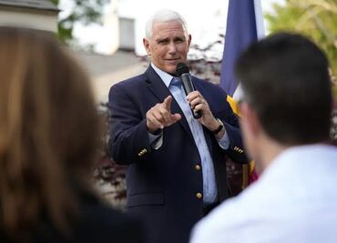 Trump nunca debería ser presidente de nuevo tras asalto al Capitolio: Pence al iniciar su campaña