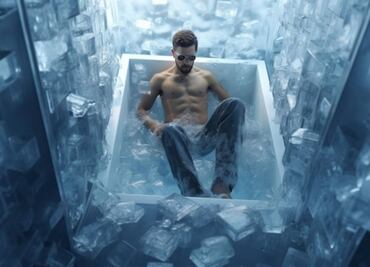 ¿Qué tan saludables son los baños de hielo para la salud?