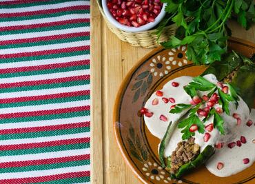 Encuentra el maridaje ideal para los chiles en nogada