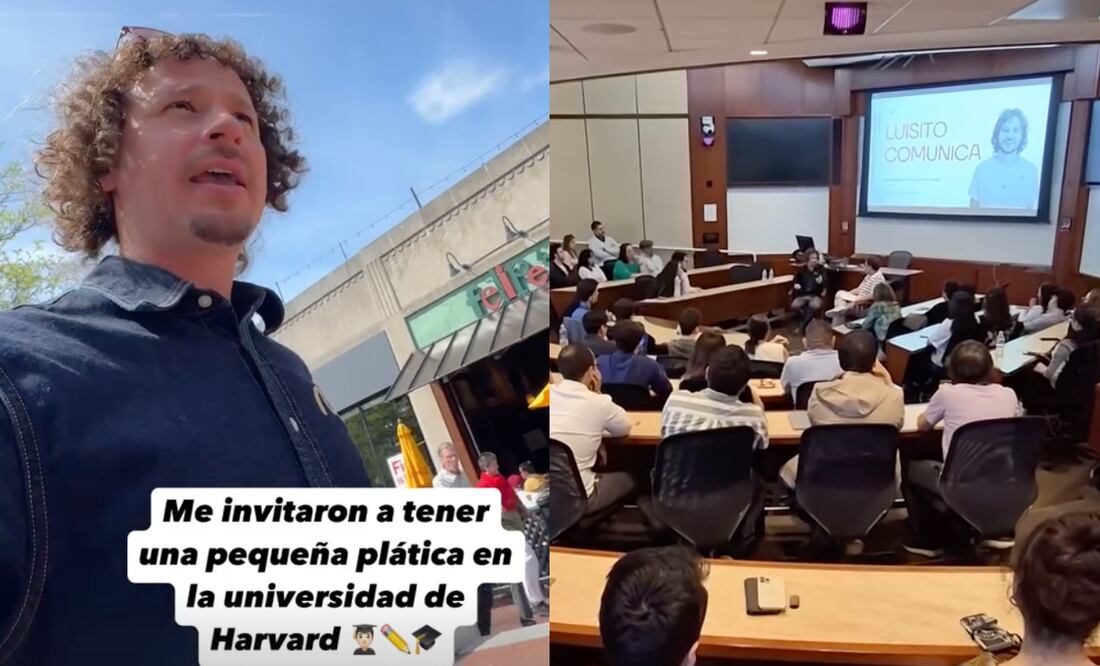 Luisito Comunica presume invitación de Harvard para dar conferencia. Foto: Captura video
